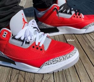 Red cement 3s